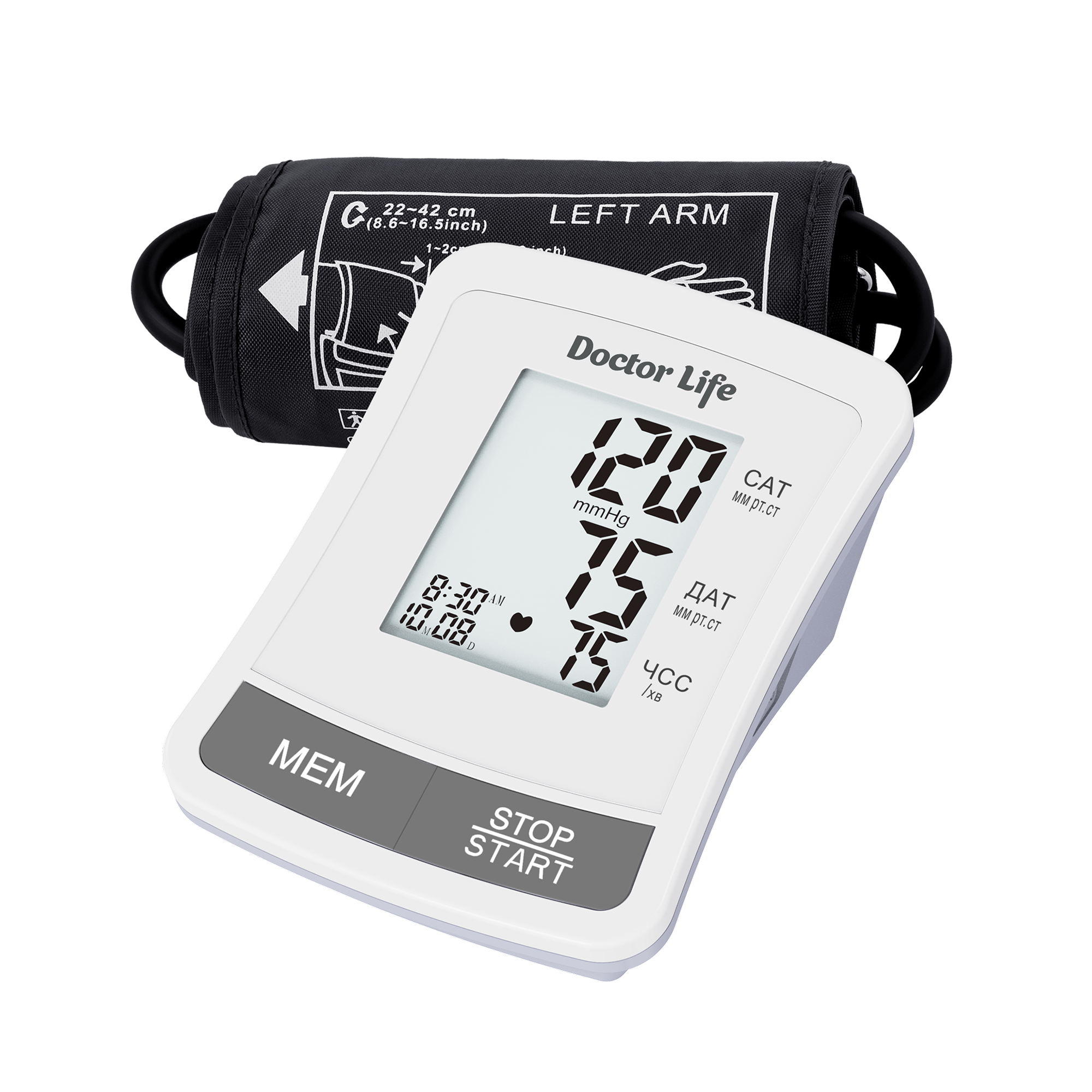 Зображення Автоматичний тонометр Doctor Life Basic 01 